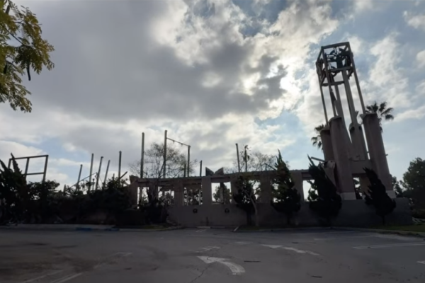 Pacific Palisades Presbyterian Church burned down in the Palisade fire