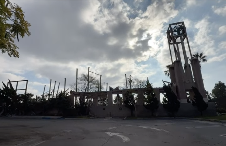 Pacific Palisades Presbyterian Church burned down in the Palisade fire