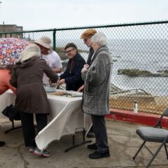 Good Friday Station overlooking ocean